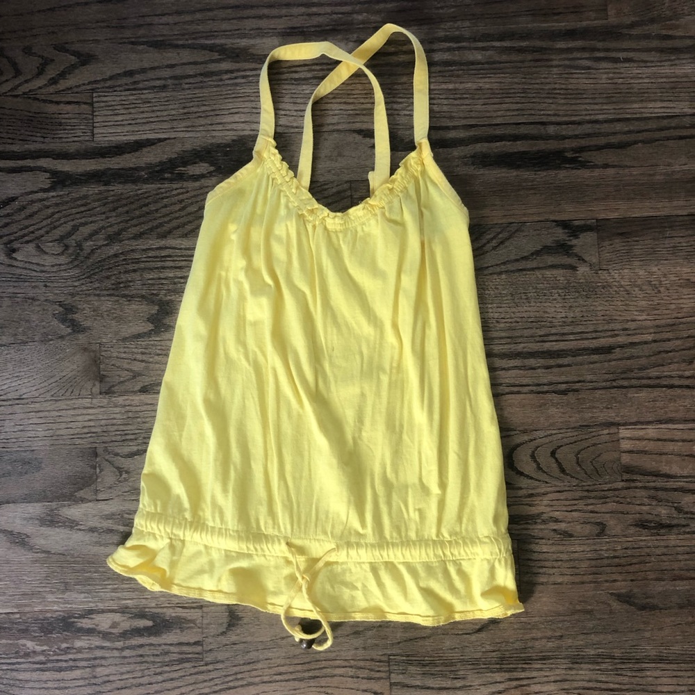 Yellow tank